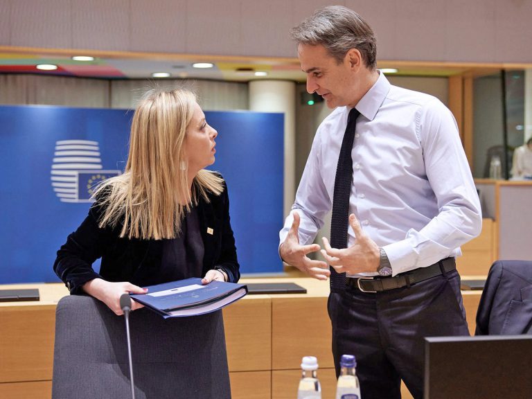 Συνάντηση Μητσοτάκη – Μελόνι: Στο επίκεντρο η οικονομία, η ενεργειακή συνεργασία και το μεταναστευτικό