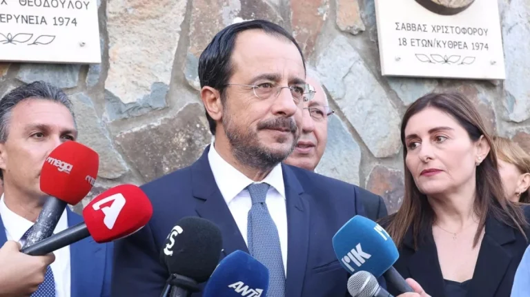 Στην Αθήνα ο Κύπριος πρόεδρος Νίκος Χριστοδουλίδης