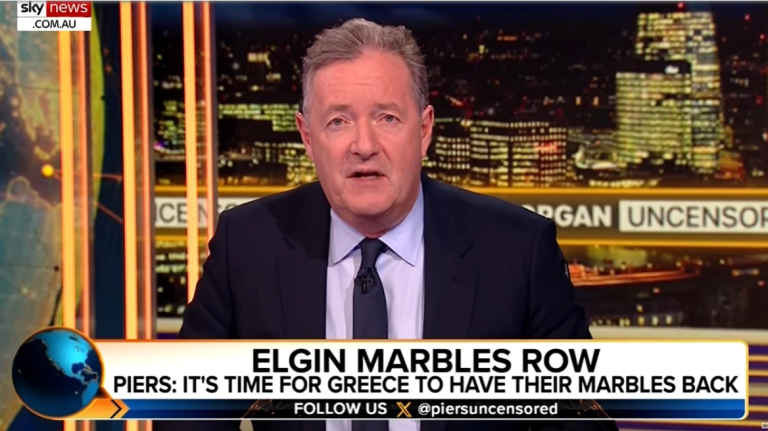 Morgan: Ήρθε η ώρα να δώσουμε τα Γλυπτά του Παρθενώνα