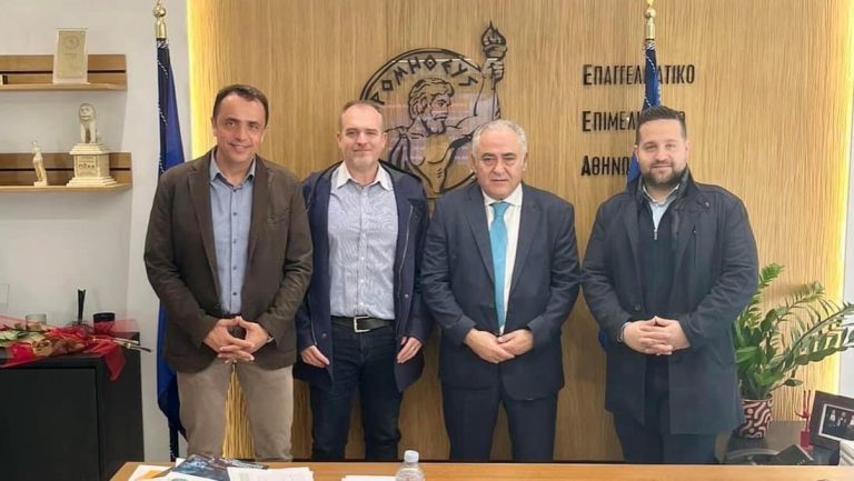 Συνεργασία και Ανάπτυξη: Η σημαντική συνάντηση Θέμη Παπακώστα με το Επαγγελματικού Επιμελητηρίου Αθηνών