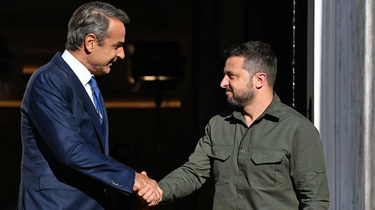 Ο Μητσοτάκης στην Ουκρανία για συναντηθεί  με τον Ζελένσκι στην Οδησσό