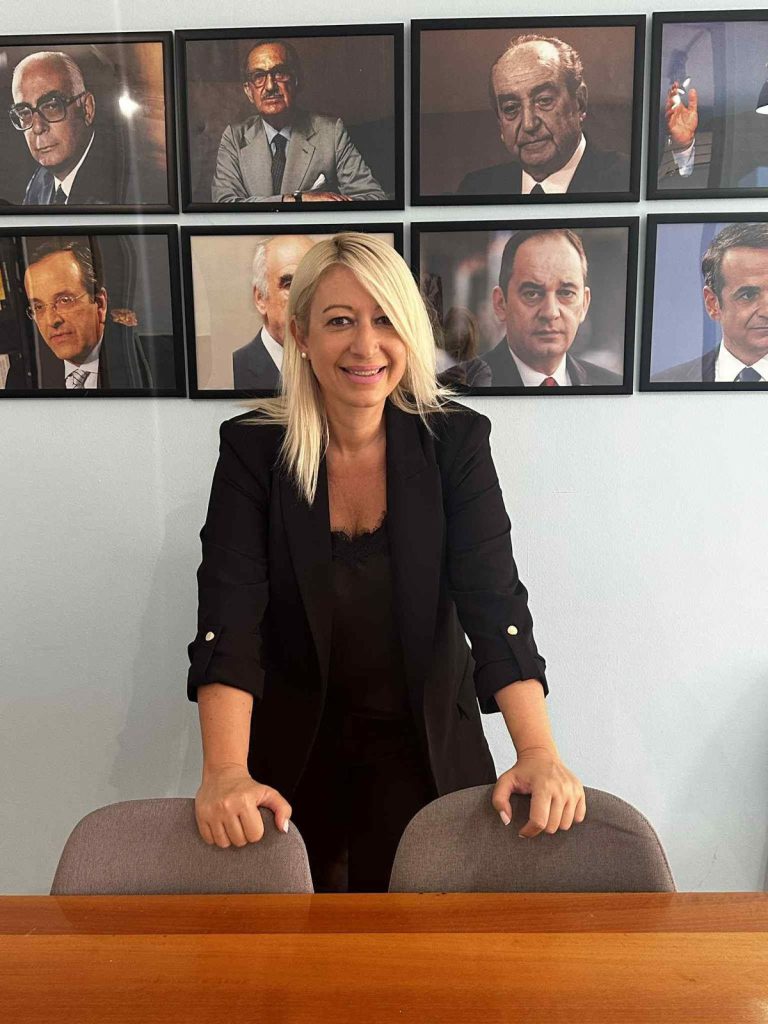 Βάσω Μπουραζά – Μια πορεία ευθύνης και προσφοράς στη Νέα Δημοκρατία του Περιστερίου