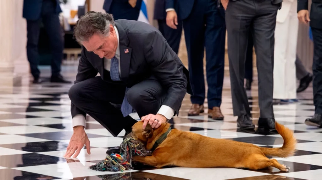 Ο Πίνατ… πρωταγωνιστής στις συνομιλίες για τα ενεργειακά στο Μαξίμου: Δάγκωνε ένα παιχνίδι, τον χάιδεψε ο υπουργός Εσωτερικών των ΗΠΑ ΗΠΑ