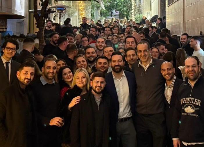 Χριστουγεννιάτικη συνάντηση Γρηγόρη Δημητριάδη με την οικογένεια της ΟΝΝΕΔ