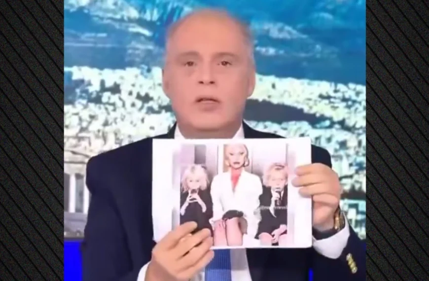 Ο Βελόπουλος παρουσίασε φωτογραφία της Lady Gaga από το American Horror Story… ως υλικό του φακέλου Επστάιν, δείτε βίντεο