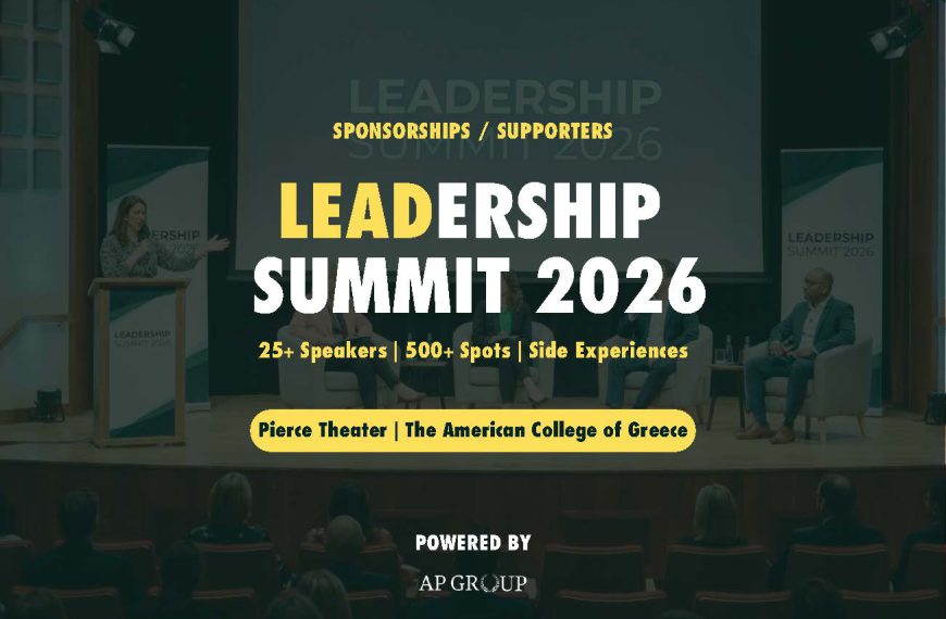 Leadership Summit 2026: Η AP Group Collective φέρνει κοντά τους νέους με την επιχειρηματικότητα και την ηγεσία