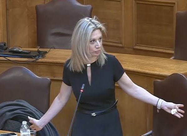 Η Καρυστιανού απαντά για το ακίνητο: Δεν ήξερα για τον πλειστηριασμό, ήταν 29 τ.μ., το αγόρασε ο πρώην σύντροφός μου μέσω της εταιρείας που είχαμε