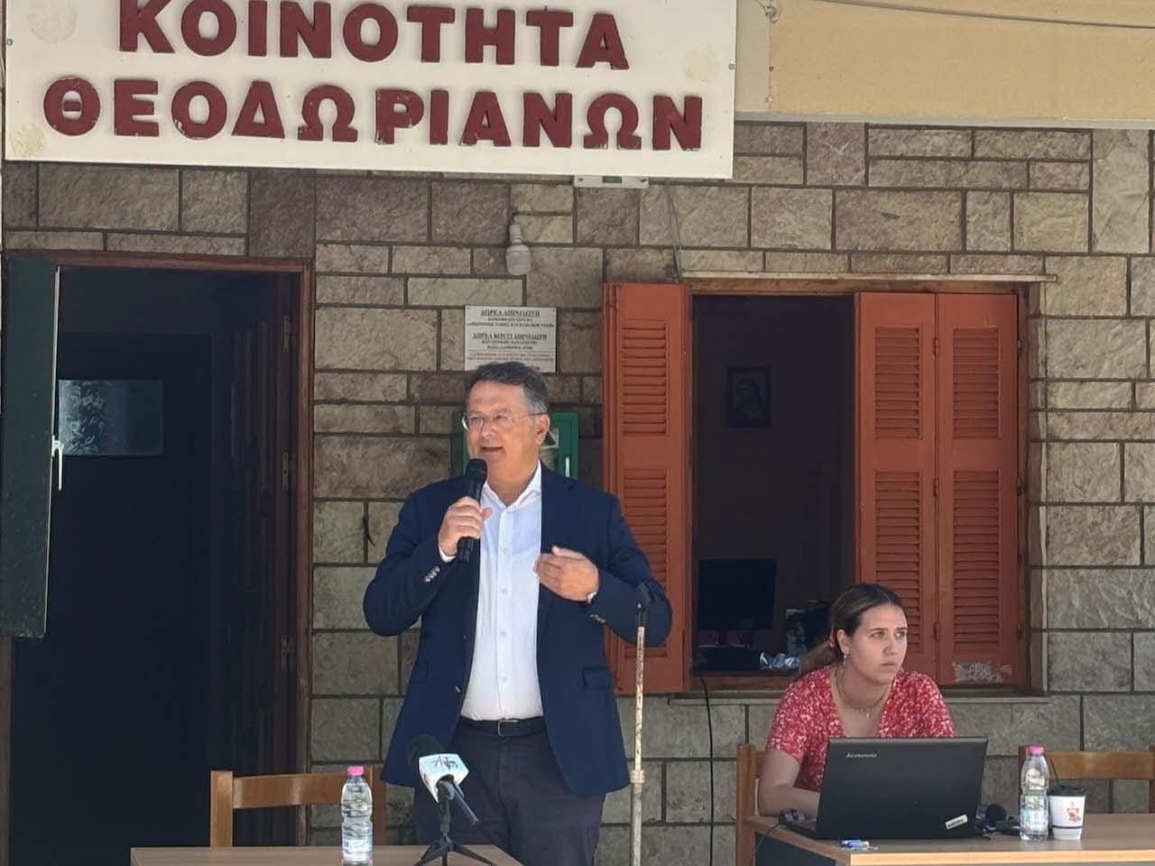 Στύλιος και Δήμας «ξεμπλοκάρουν» τον δρόμο Αθαμάνιο – Θεοδώριανα: 3 εκατ. ευρώ για την ολοκλήρωση του έργου στα Τζουμέρκα