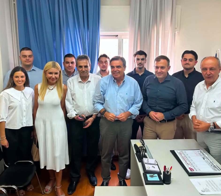 Στις Σέρρες ο Υπουργός Αγροτικής Ανάπτυξης Μαργαρίτης Σχοινάς: Στο πλευρό του ο Θεόφιλος Λεονταρίδης