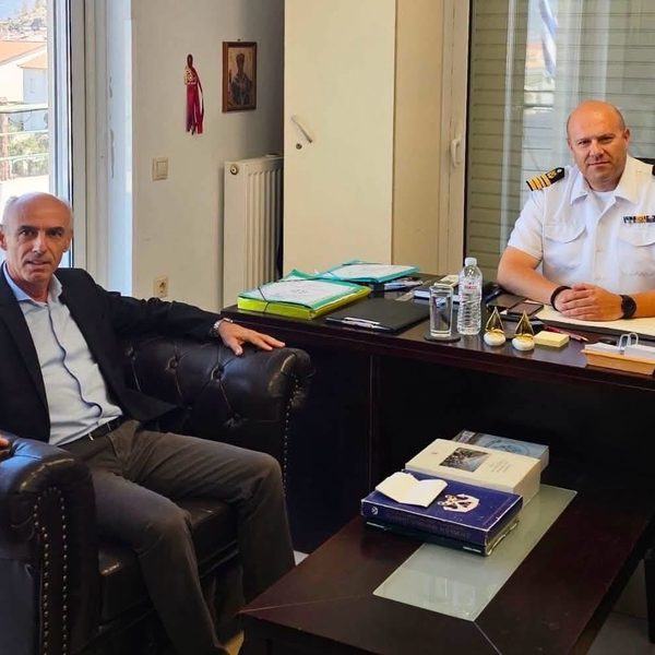 Γιώργος Γαβρήλος: Επίσκεψη στο Λιμεναρχείο Ναυπλίου: Στο επίκεντρο η υποστελέχωση Πορτοχελίου και Ερμιόνης