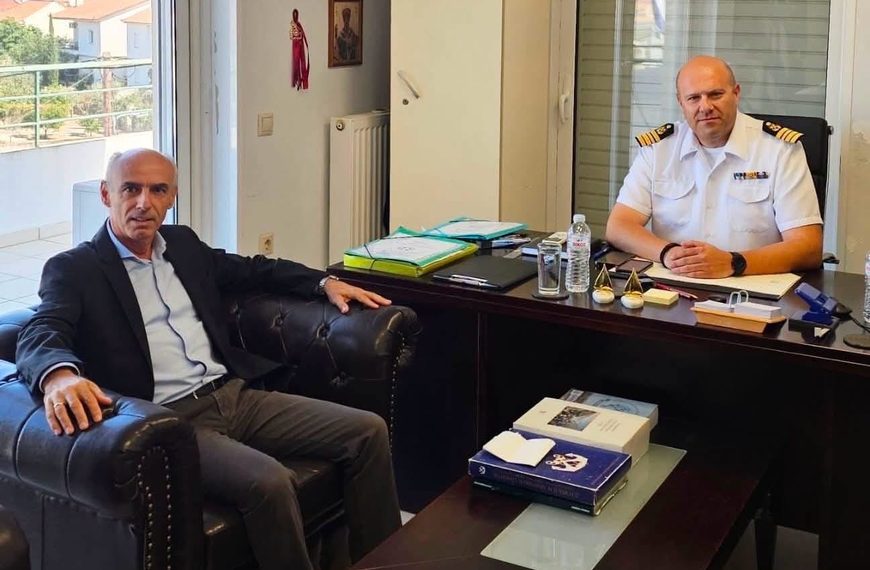 Γιώργος Γαβρήλος: Επίσκεψη στο Λιμεναρχείο Ναυπλίου: Στο επίκεντρο η υποστελέχωση Πορτοχελίου και Ερμιόνης