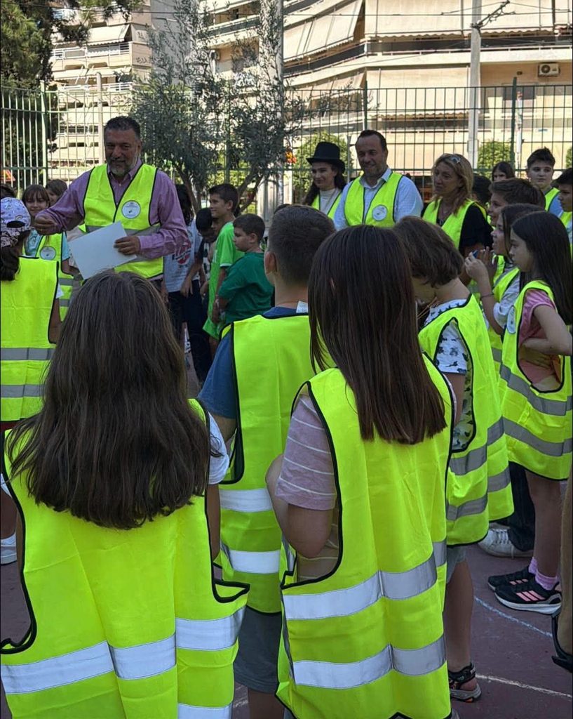 Γιάννης Φωστηρόπουλος: «Μικροί τροχονόμοι» στο Παλαιό Φάληρο για την Ευρωπαϊκή Εβδομάδα Κινητικότητας