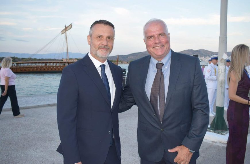 Ο Δήμαρχος Αίγινας Γιάννης Ζορμπάς στα «Σαλαμίνια 2026»: Η Αίγινα τίμησε τη Ναυμαχία της Σαλαμίνας