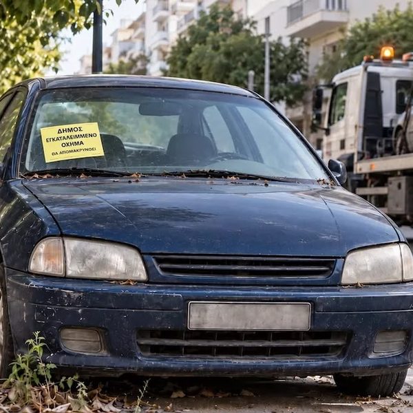 Ποια αυτοκίνητα διαγράφονται οριστικά από τους ελληνικούς δρόμους: Το αυτοκόλλητο των 45 ημερών και τα πρόστιμα για την ακινησία