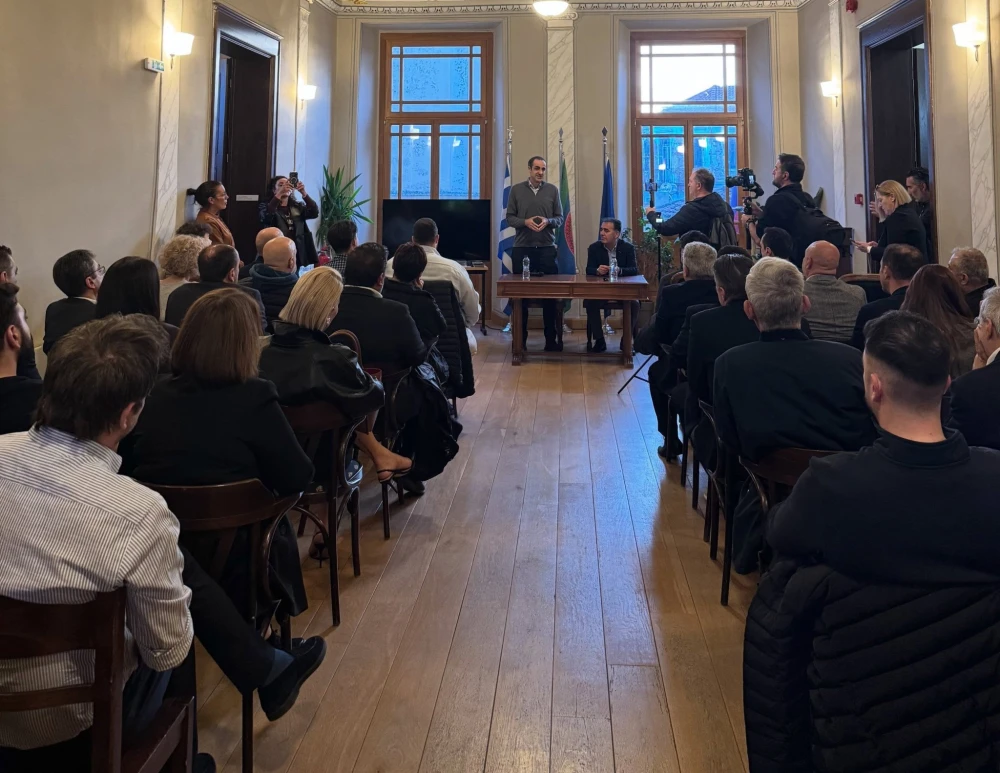 Στην Ξάνθη ο Γρηγόρης Δημητριάδης – Θερμή υποδοχή και ουσιαστικές επαφές με στελέχη και μέλη της Νέας Δημοκρατίας