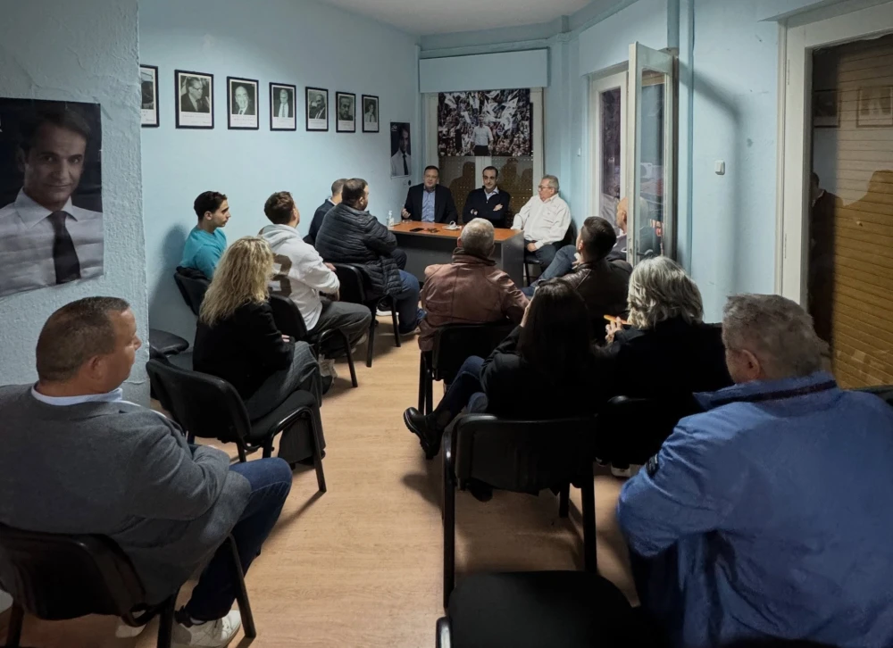 Γρηγόρης Δημητριάδης: Συνεχίζει τις επαφές με την κοινωνία και τη βάση της Νέας Δημοκρατίας στην Ξάνθη
